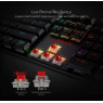 Redragon K589 Shrapnel RGB Backlit Low Profile Wired Mechanical Gaming Keyboard, 104 Keys, Anti-ghosting, Red Switches, USB 2.0, Black | Shrapnel K589RGB
